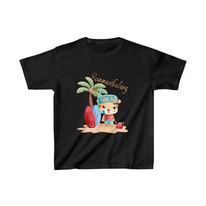 Summerfeeling - Kinder-Baumwoll-T-Shirt