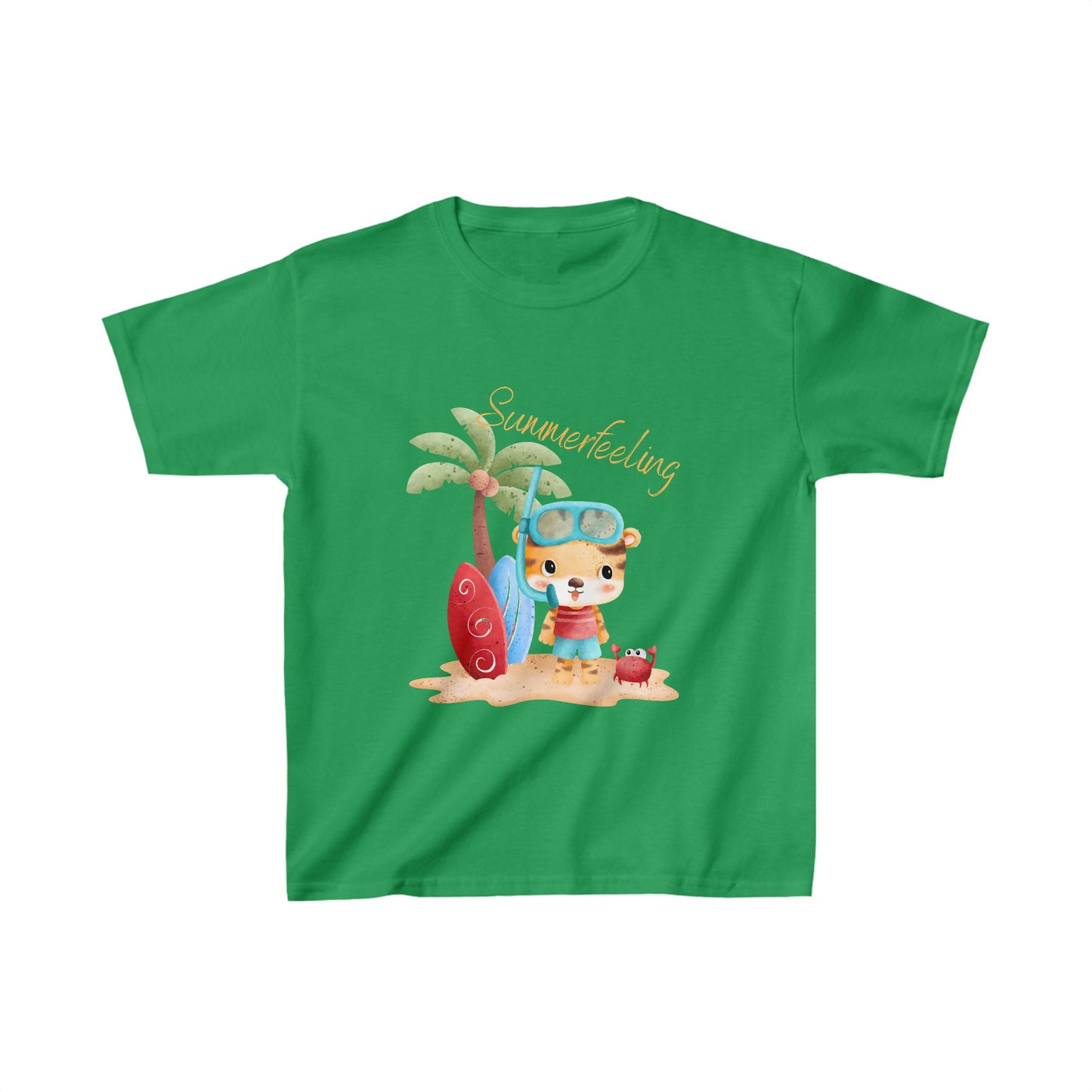 Summerfeeling - Kinder-Baumwoll-T-Shirt