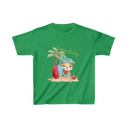 Summerfeeling - Kinder-Baumwoll-T-Shirt