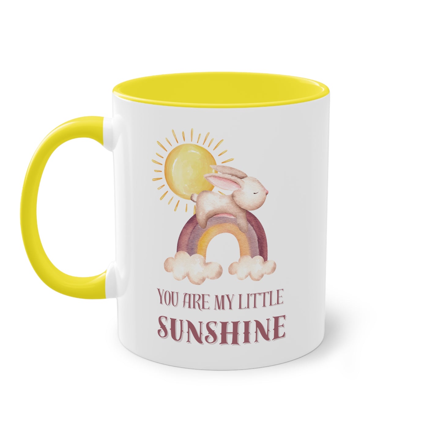 You are my little sunshine - Zwei-Ton-Kaffeetasse