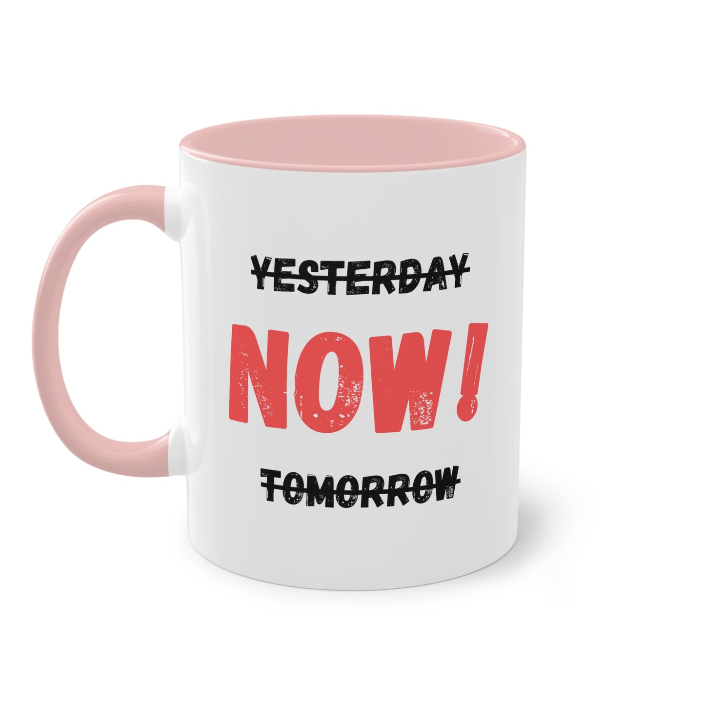 Yesterday, now, tomorrow - Zwei-Ton-Kaffeetasse