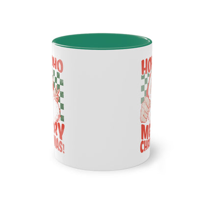 Hoho Merry Christmas - Zwei-Ton-Kaffeetasse