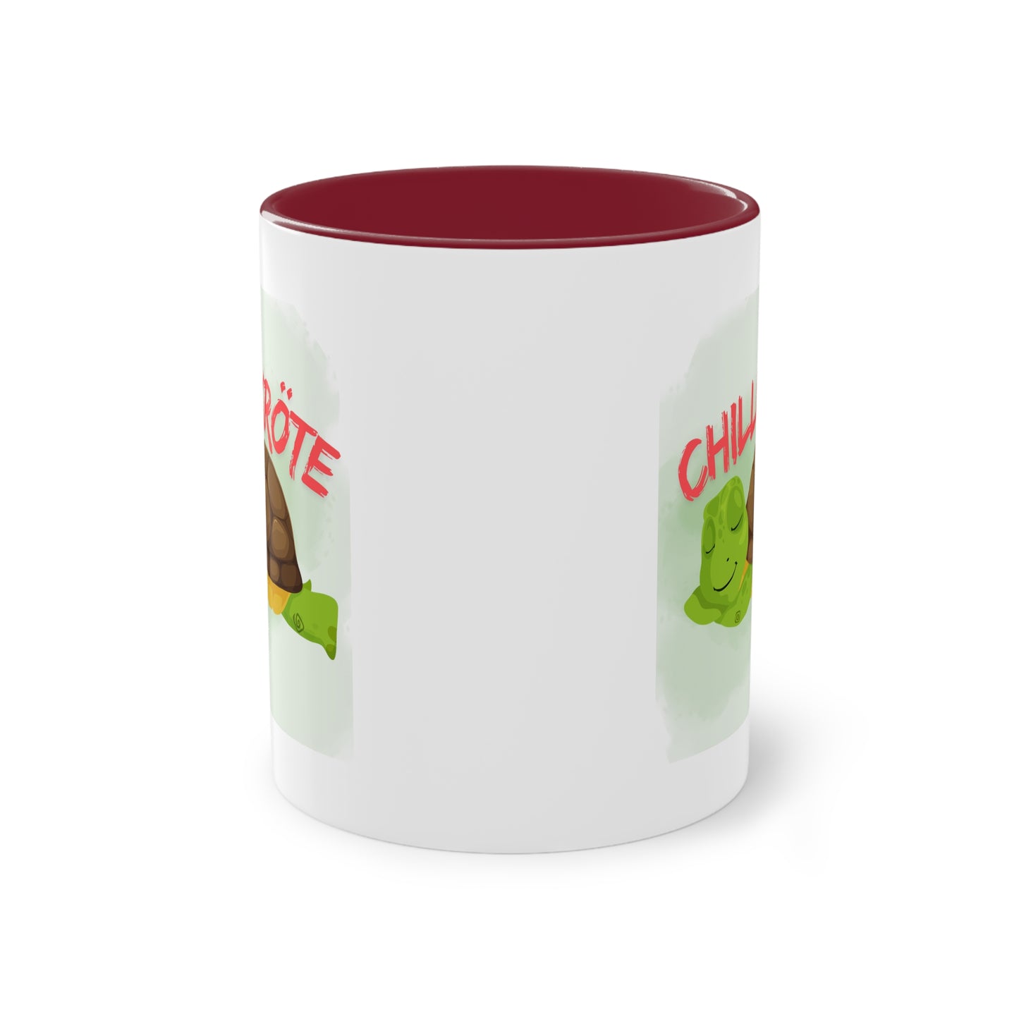 Chillkröte - Zwei-Ton-Kaffeetasse