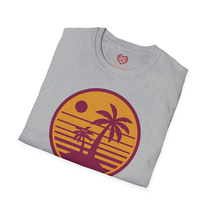 Sonne und Palmen - Unisex Softstyle T-Shirt