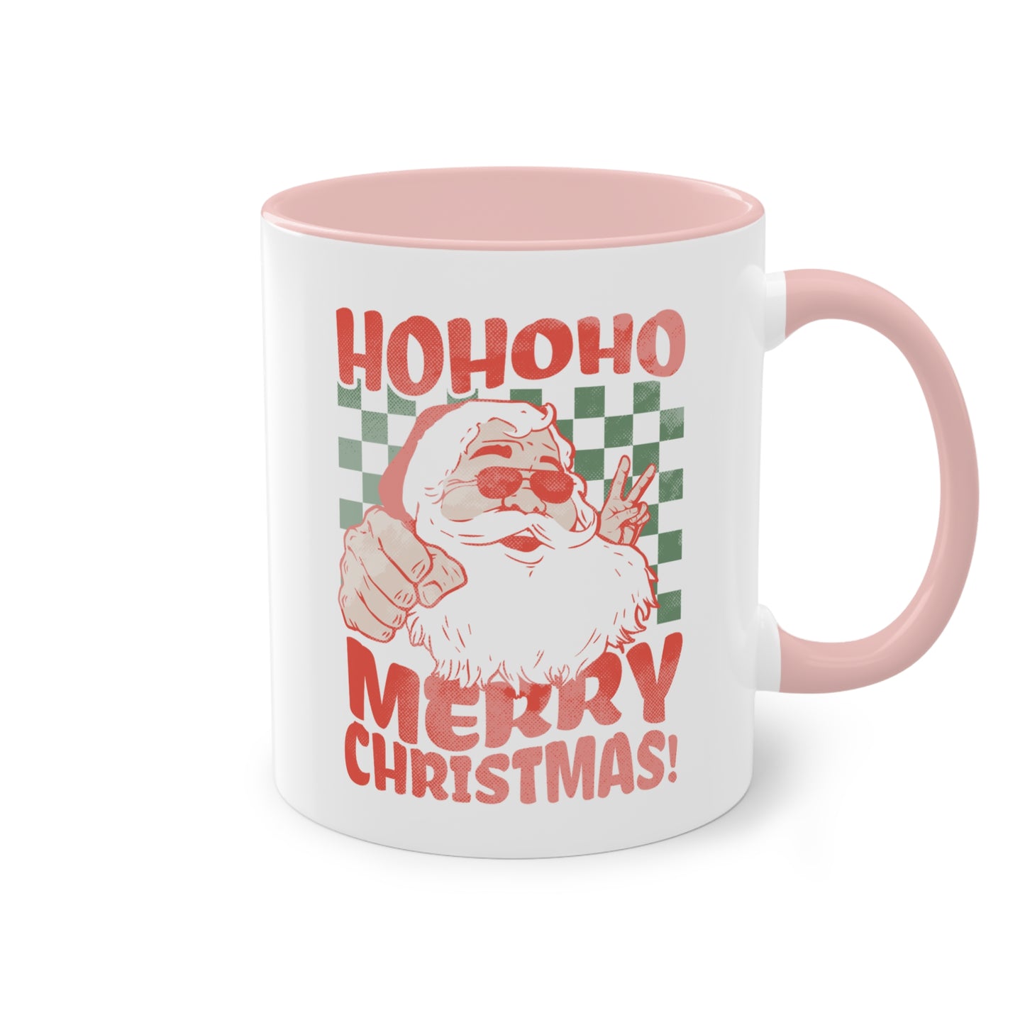 Hoho Merry Christmas - Zwei-Ton-Kaffeetasse