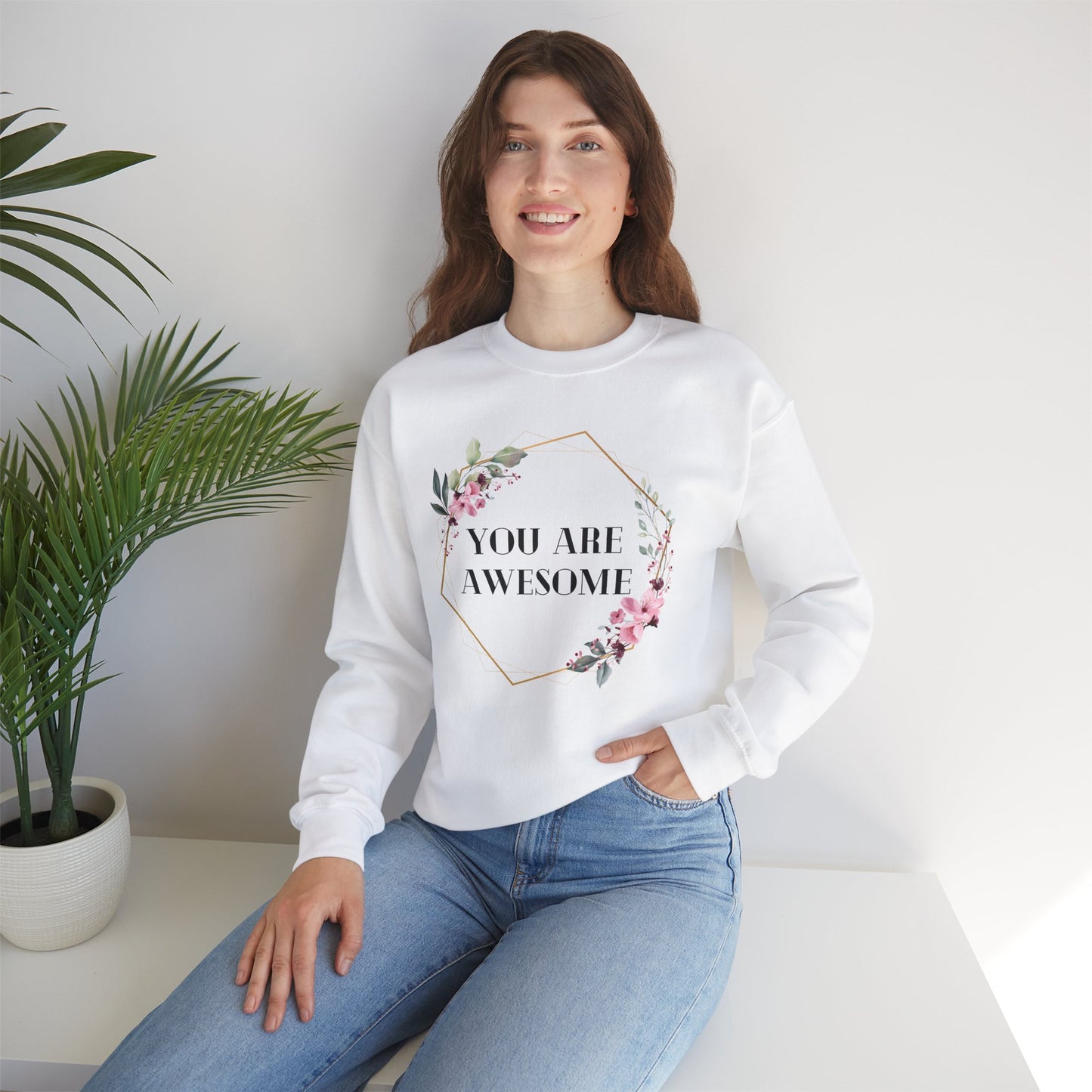 Unisex Sweatshirt - You are awesome 2