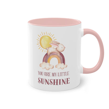 You are my little sunshine - Zwei-Ton-Kaffeetasse