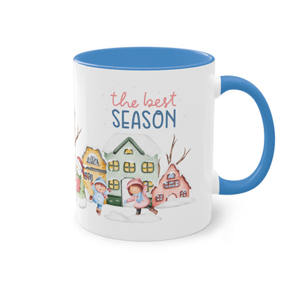 The best season - Zwei-Ton-Kaffeetasse