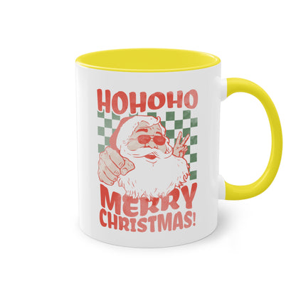 Hoho Merry Christmas - Zwei-Ton-Kaffeetasse