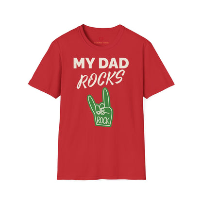 My Dad rocks - Unisex Softstyle T-Shirt