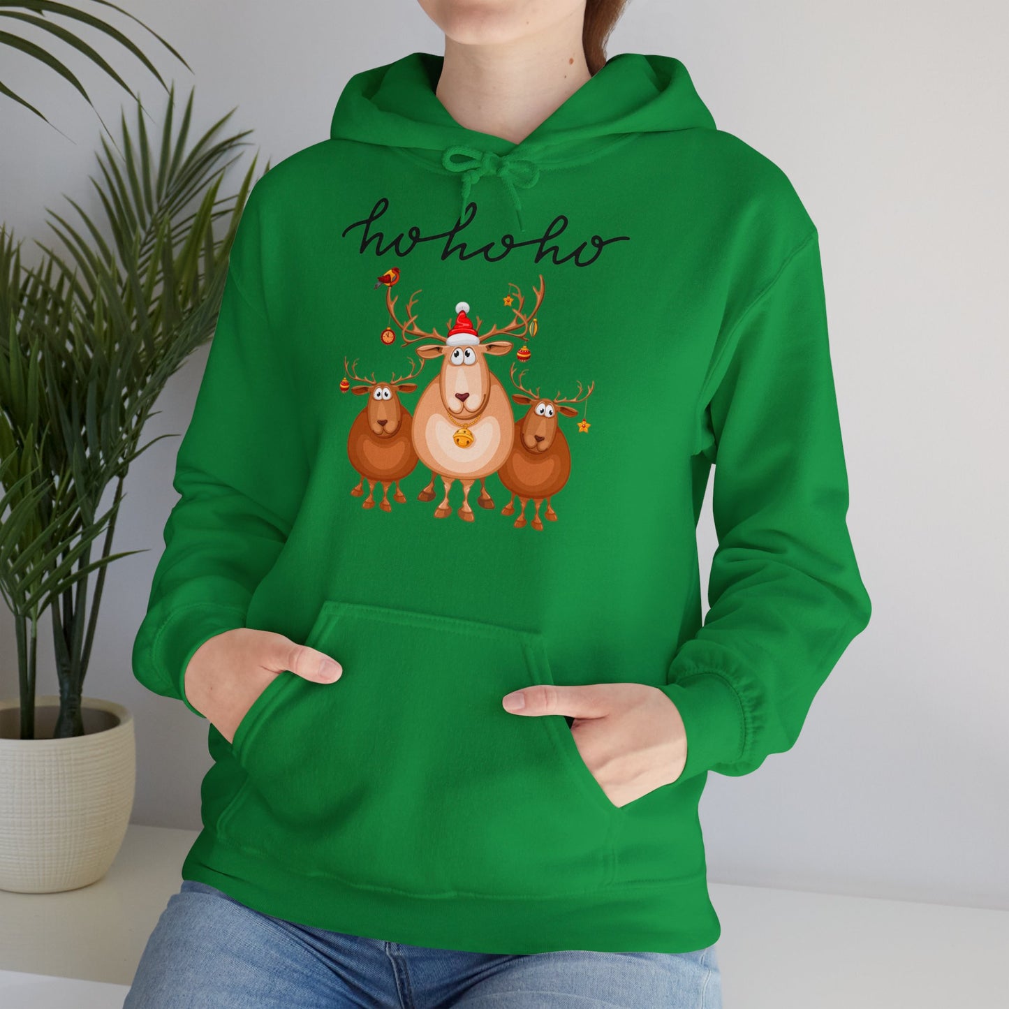 Ho ho ho Rentiere - Hoodie