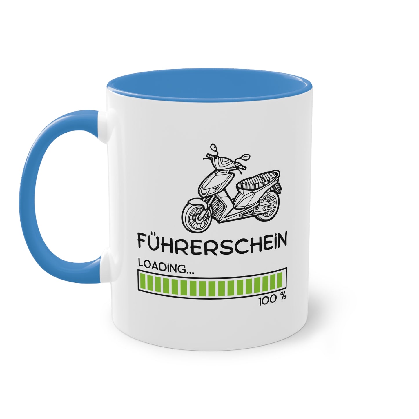 Roller/Mofa Führerschein loading - Zwei-Ton-Tasse
