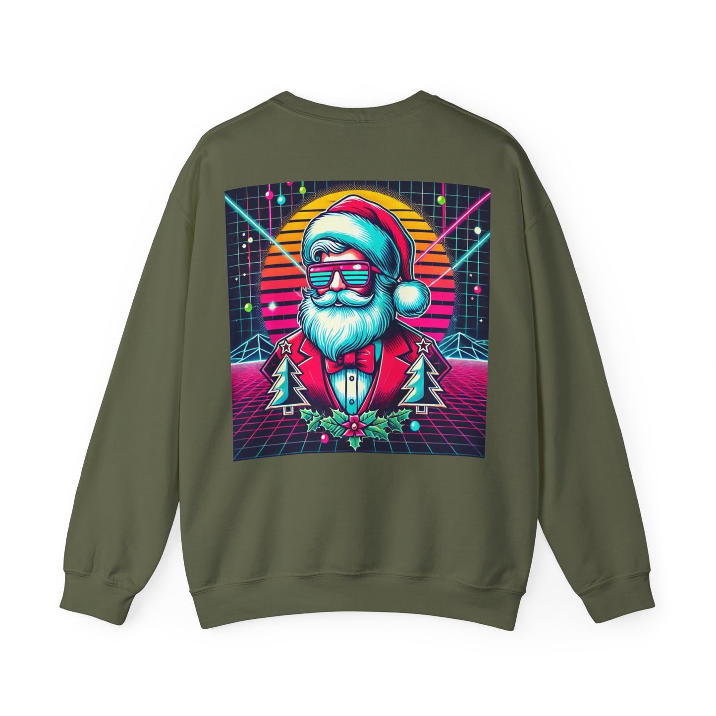 Santa Claus Techno (2) - Unisex Sweatshirt