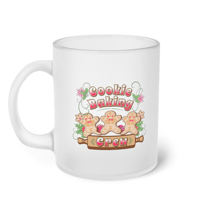 Cookie Baking Crew - Milchglas Tasse