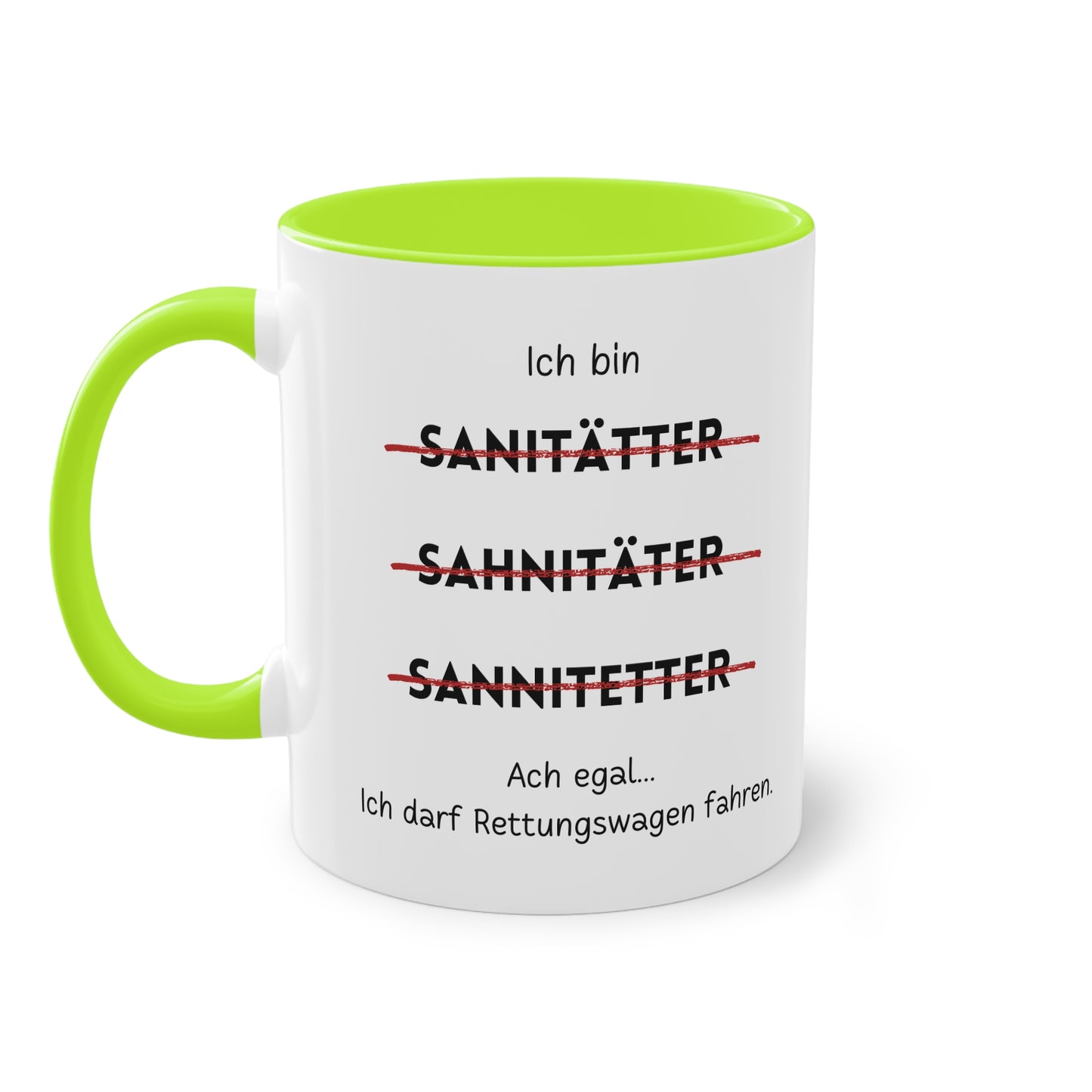 Ich bin Sanitäter - Zwei-Ton-Tasse