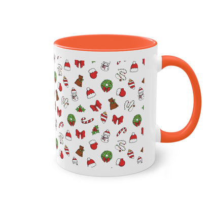 Merry Christmas (2) - Zwei-Ton-Kaffeetasse