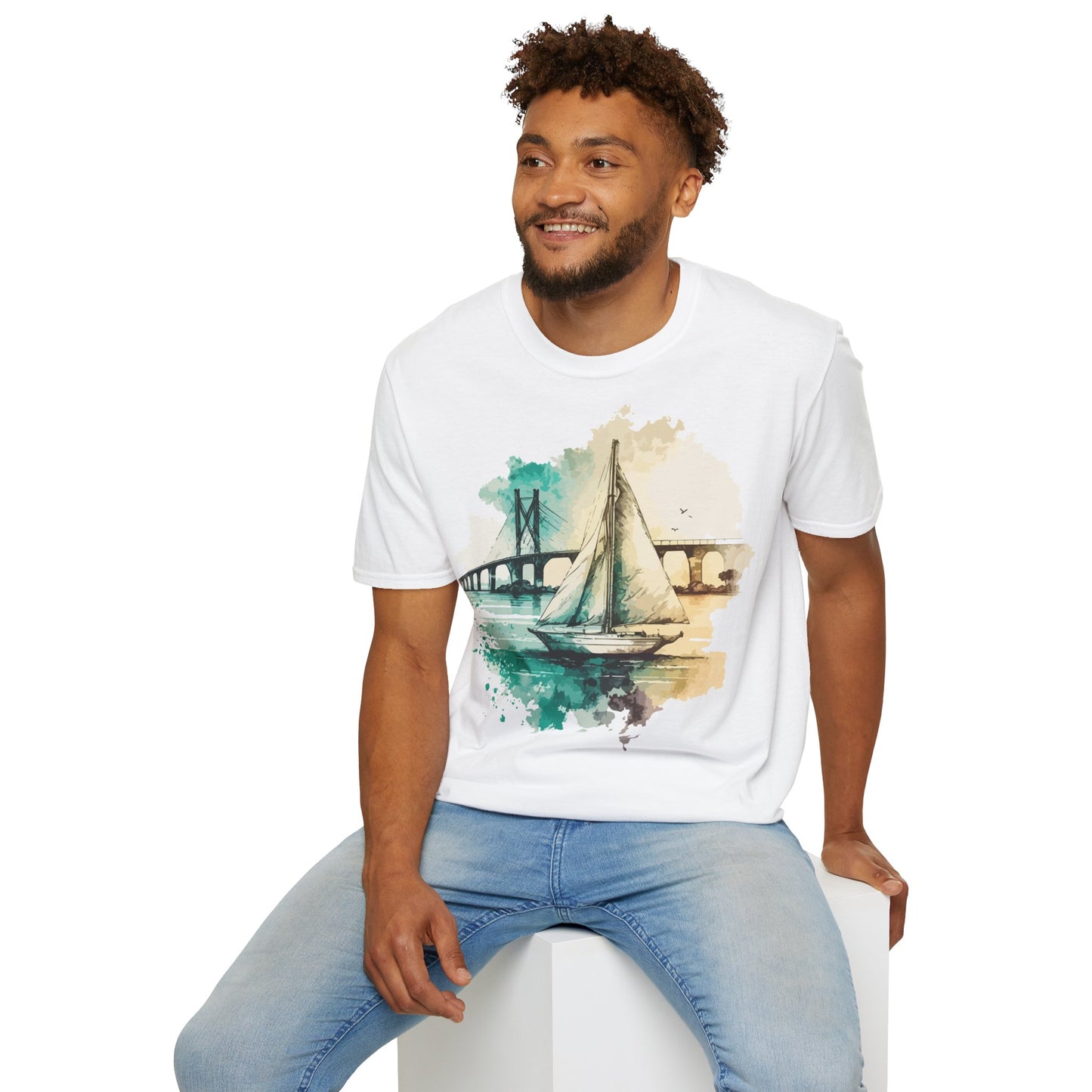 Schiff (2) - Unisex Softstyle T-Shirt