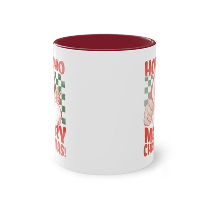 Hoho Merry Christmas - Zwei-Ton-Kaffeetasse