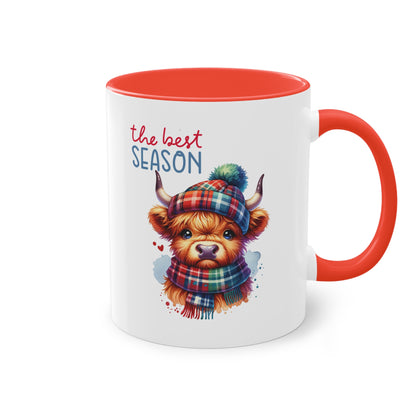 The best season Tier - Zwei-Ton-Kaffeetasse