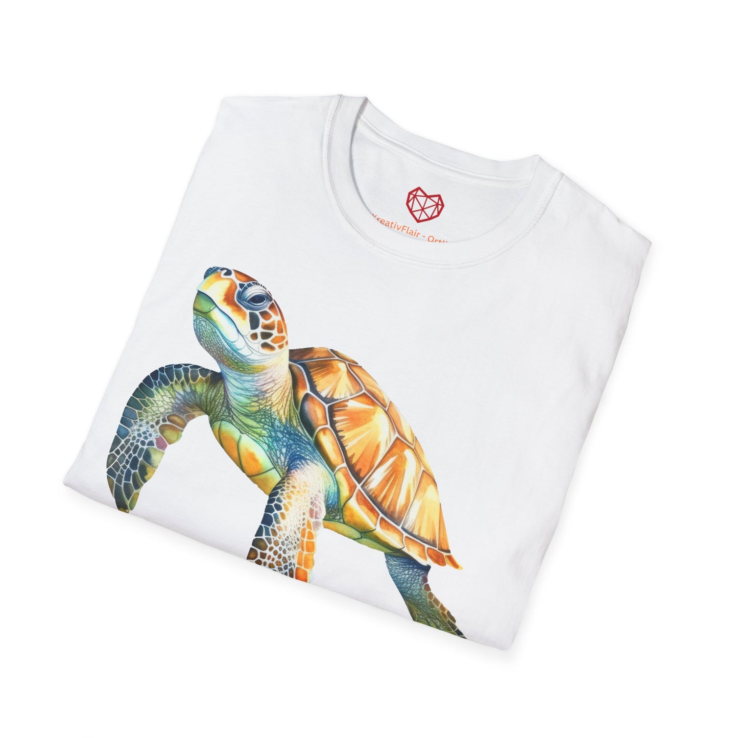 Schildkröte (2) - Unisex Softstyle T-Shirt