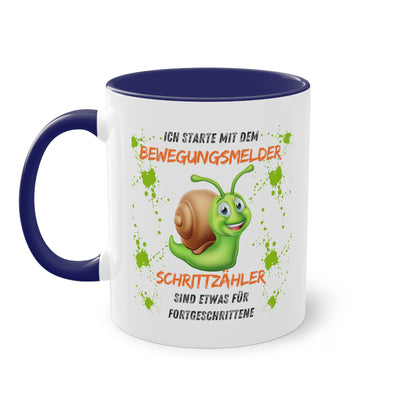 Ich starte mit dem Bewegungsmelder - Zwei-Ton-Kaffeetasse