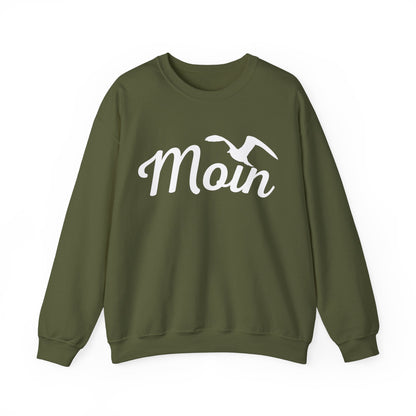 Unisex Sweatshirt - Moin mit Möwe