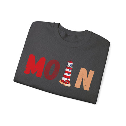 Unisex Sweatshirt -  Moin mit Leuchtturm