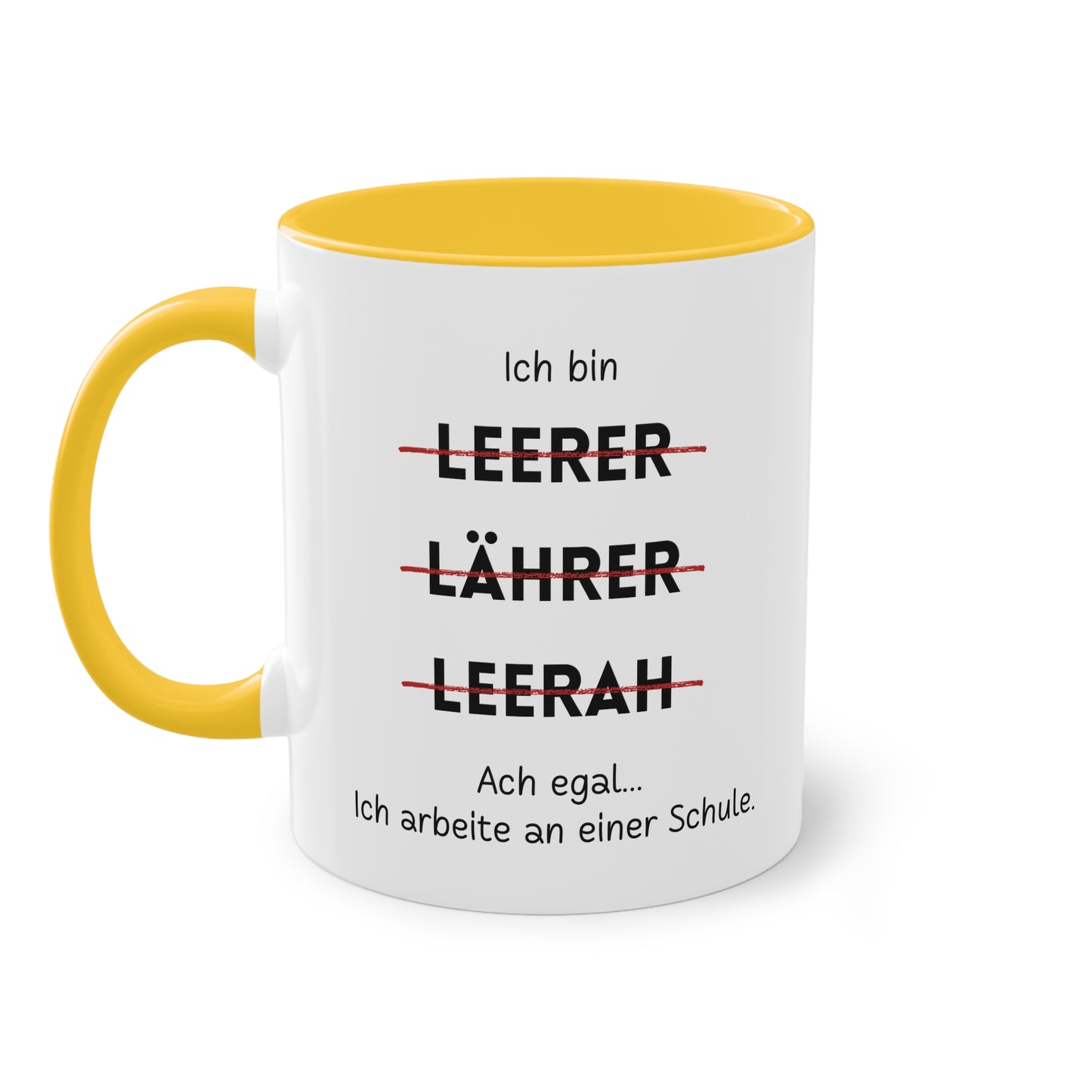 Ich bin Lehrer - Zwei-Ton-Tasse