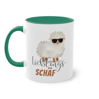Lieblings-Schäf - Zwei-Ton-Tasse