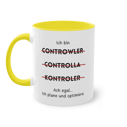 Ich bin Controller - Zwei-Ton-Tasse