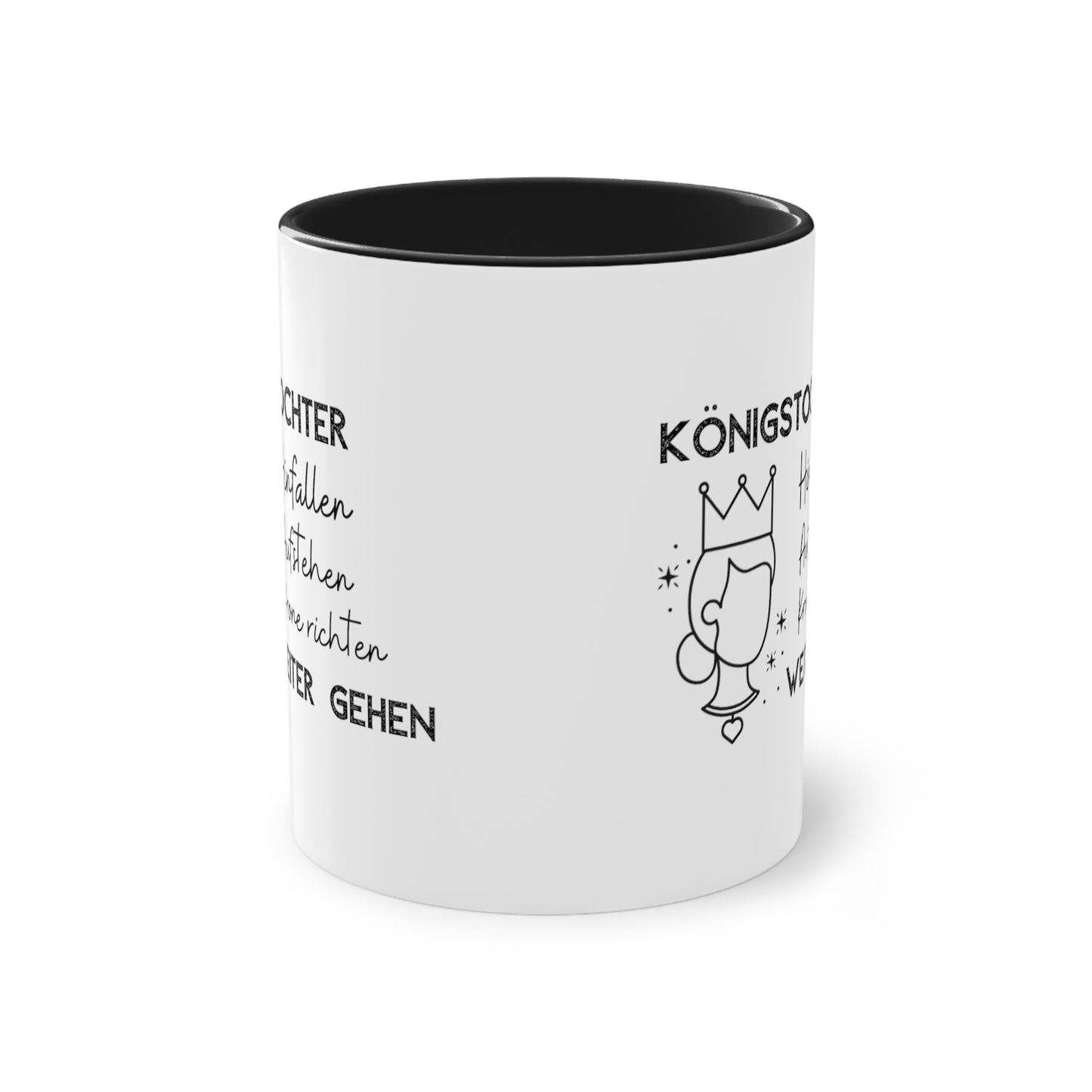 Königstochter - Zwei-Ton-Kaffeetasse