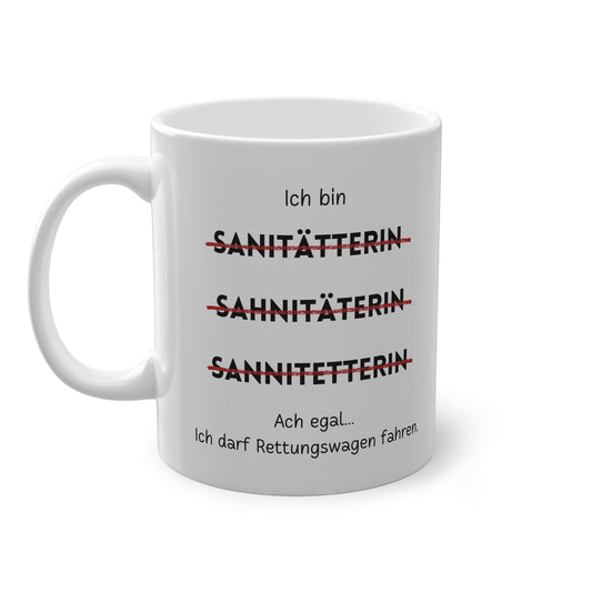 Ich bin Sanitäterin - Kaffeetasse
