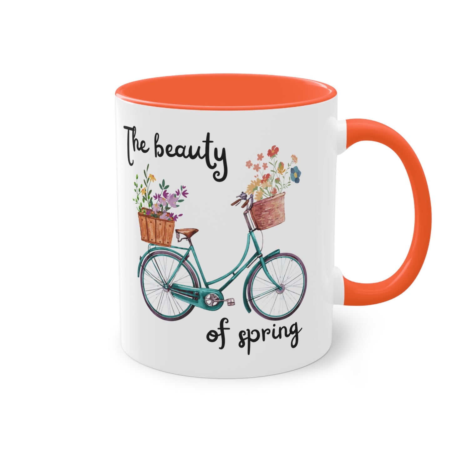 The beauty of spring - Zwei-Ton-Kaffeetasse