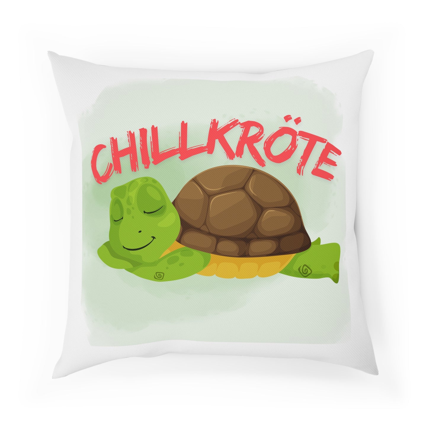 Chillkröte - Sofa-/Dekokissen