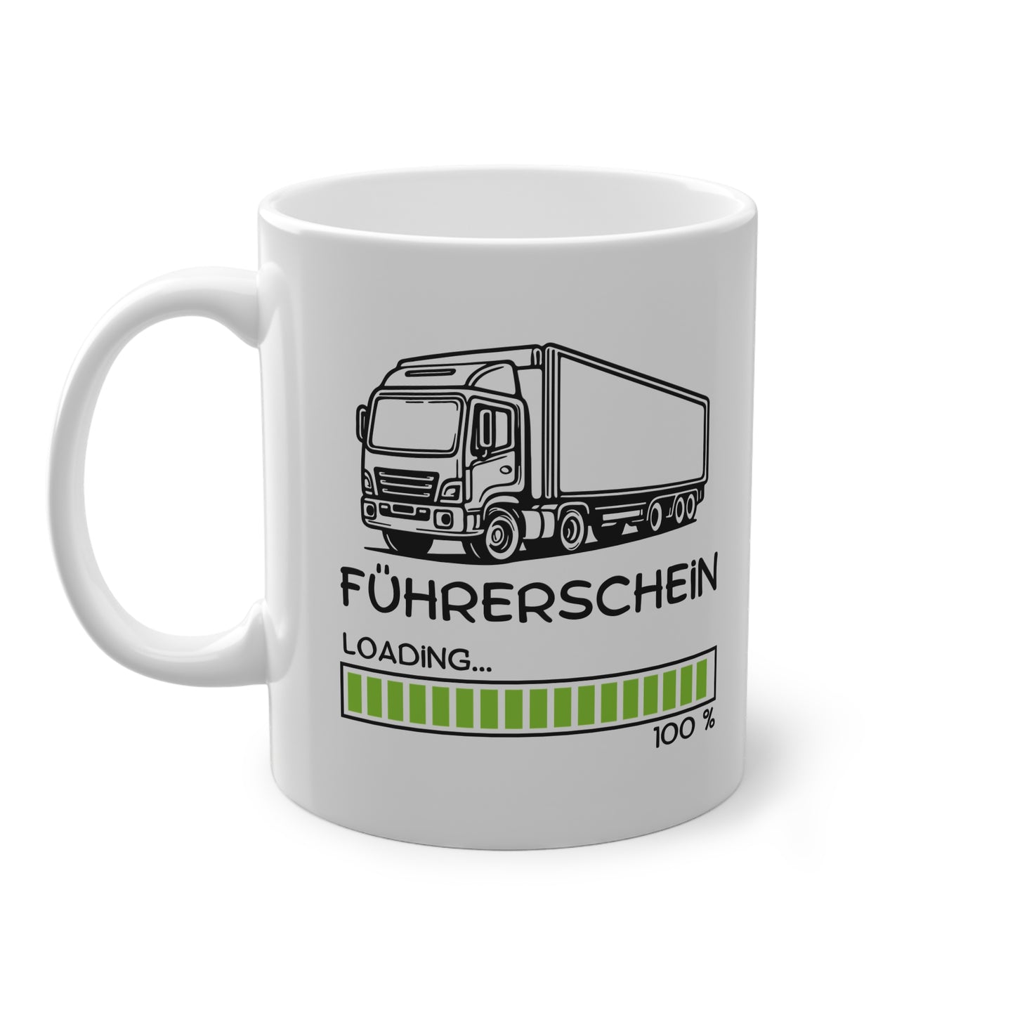 LKW Führerschein loading - Kaffeetasse