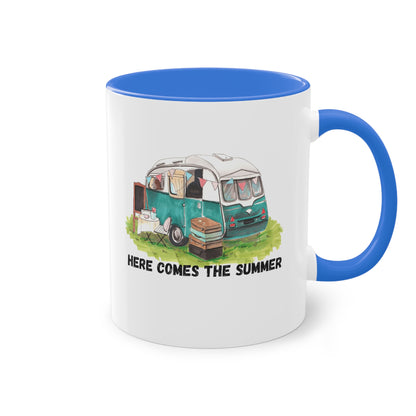 Here comes the summer - Zwei-Ton-Kaffeetasse