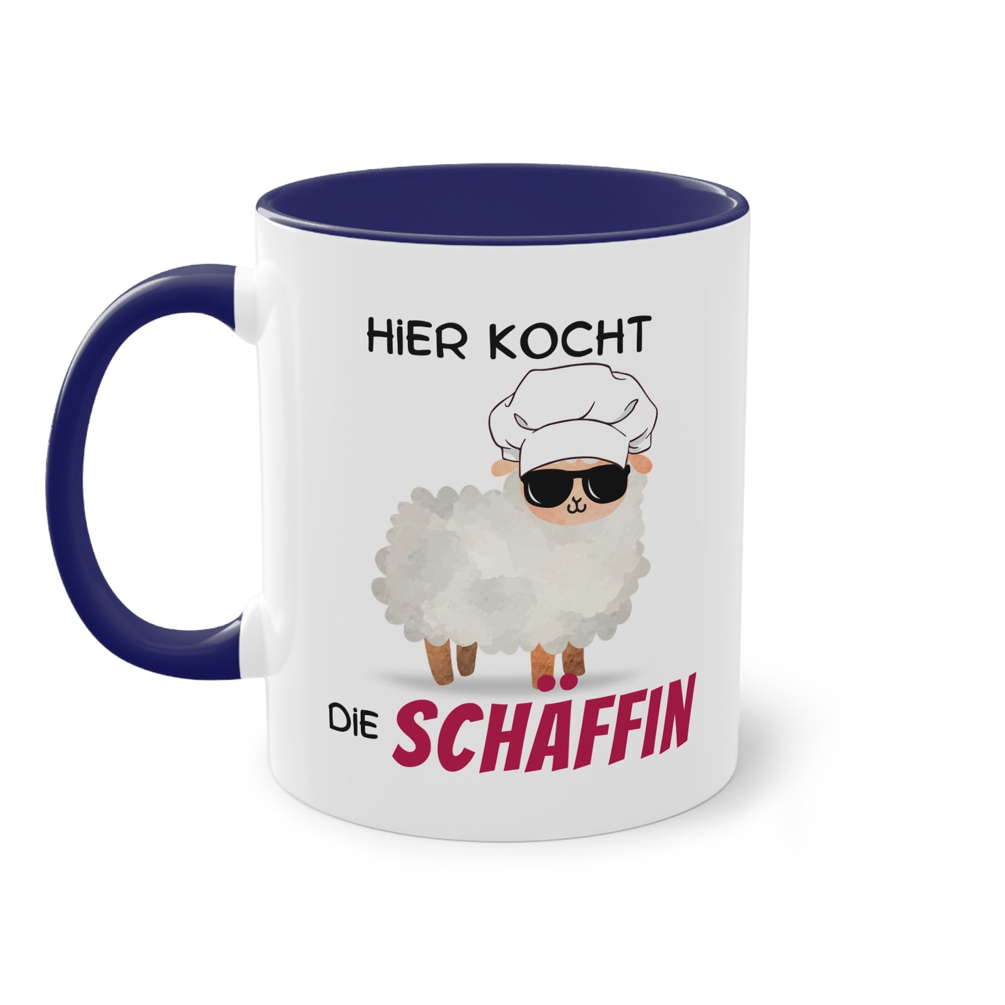 Hier kocht die Schäffin - Zwei-Ton-Tasse