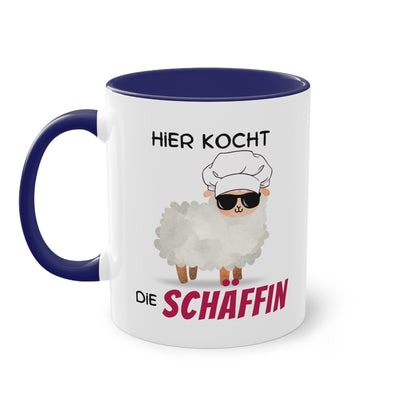 Hier kocht die Schäffin - Zwei-Ton-Tasse