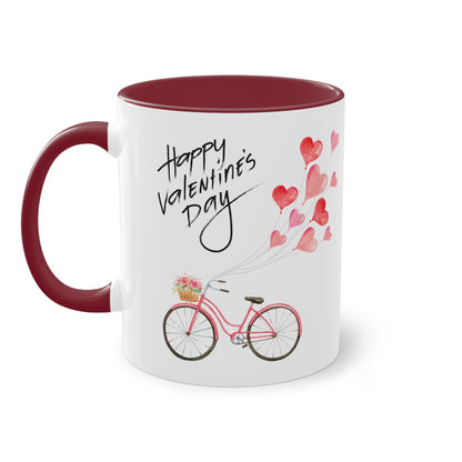 Happy Valentines Day - Zwei-Ton-Tasse
