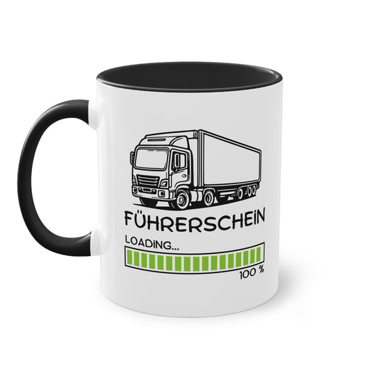 LKW Führerschein loading - Zwei-Ton-Tasse