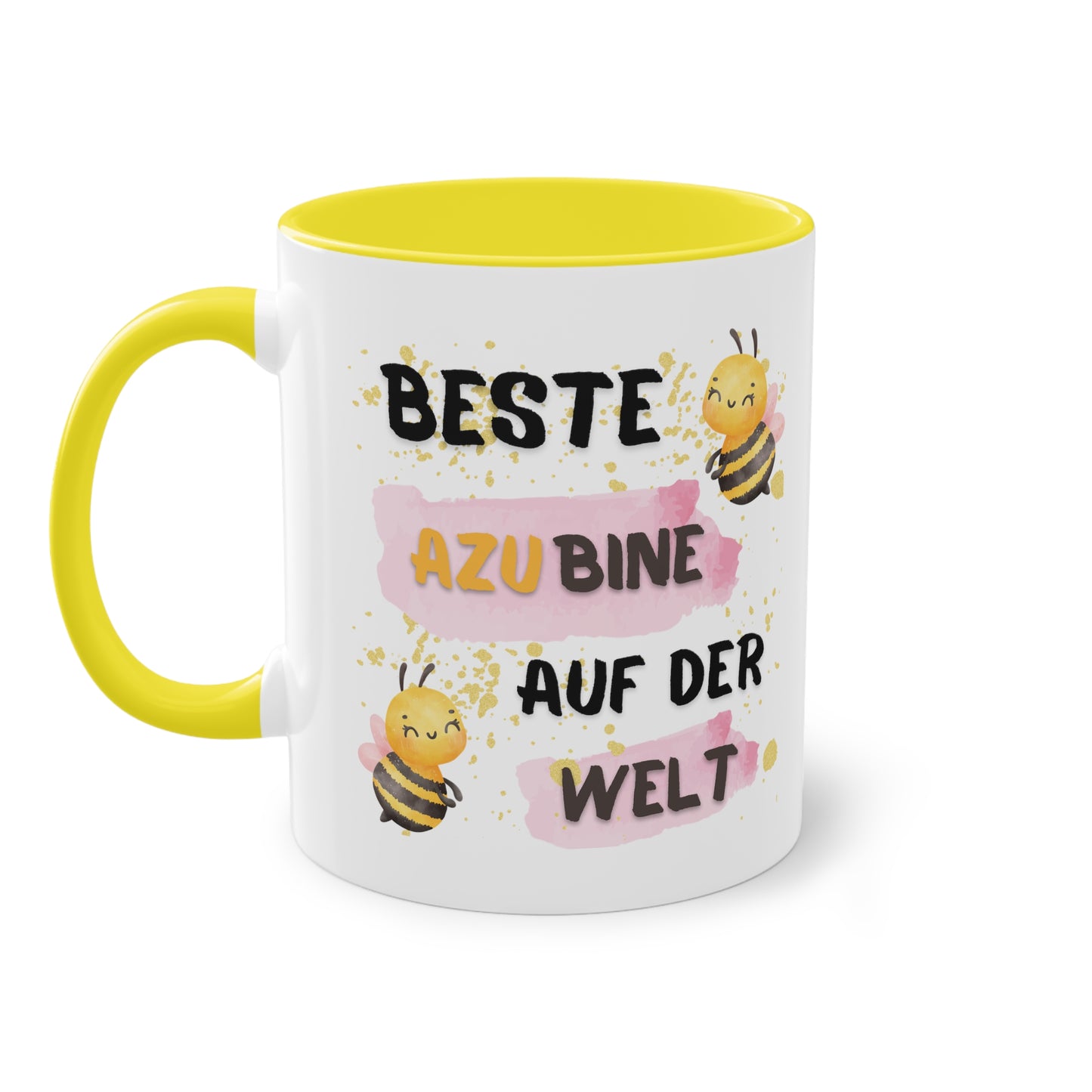 Beste Azubine auf der Welt - Zwei-Ton-Kaffeetasse