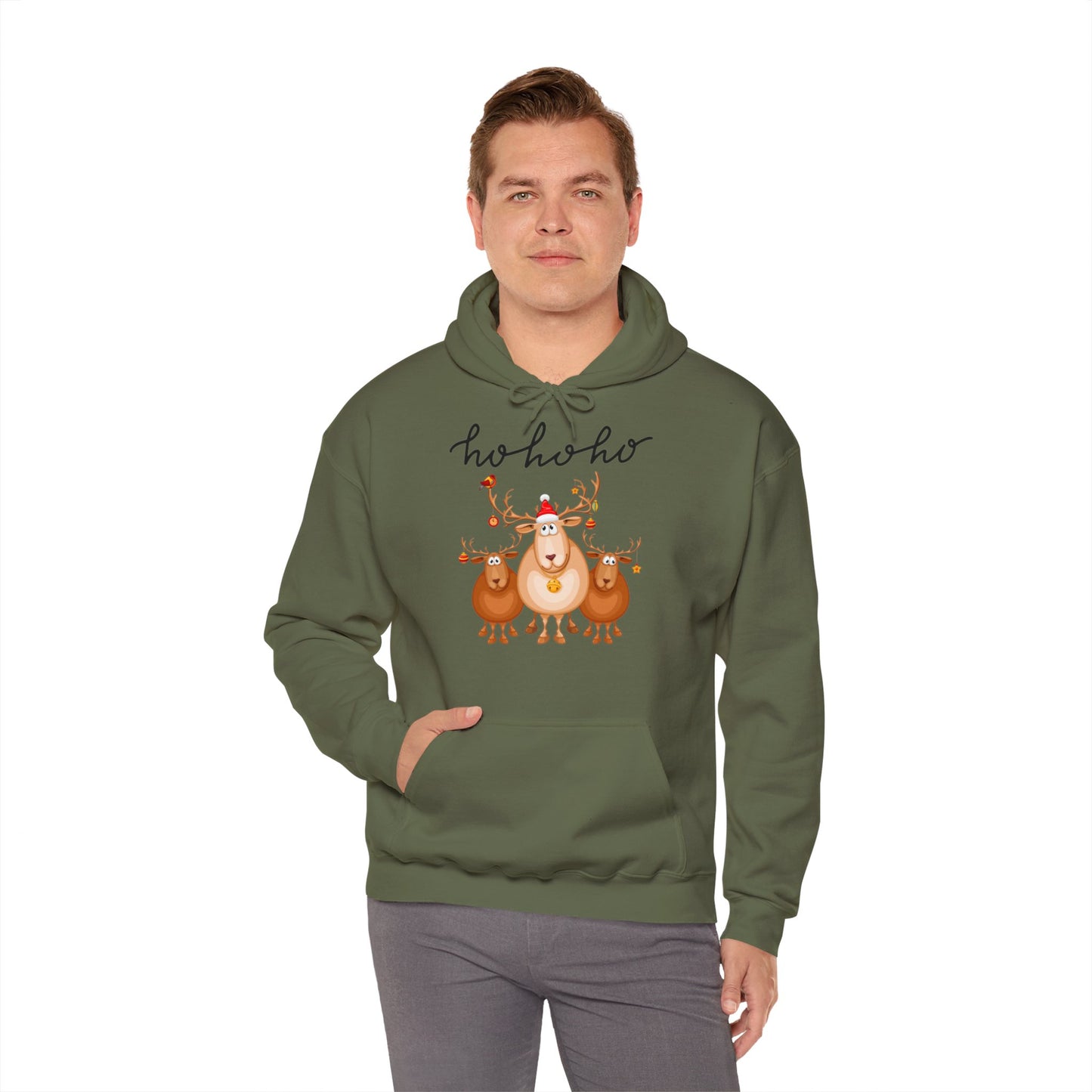 Ho ho ho Rentiere - Hoodie