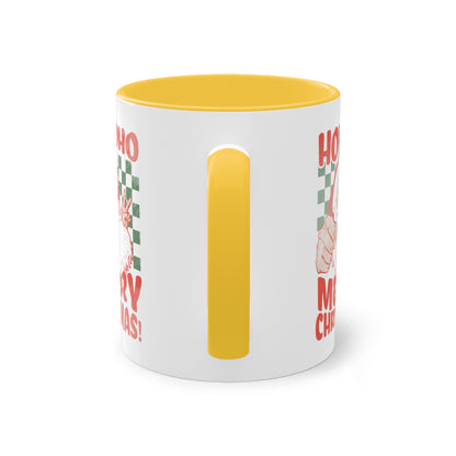 Hoho Merry Christmas - Zwei-Ton-Kaffeetasse