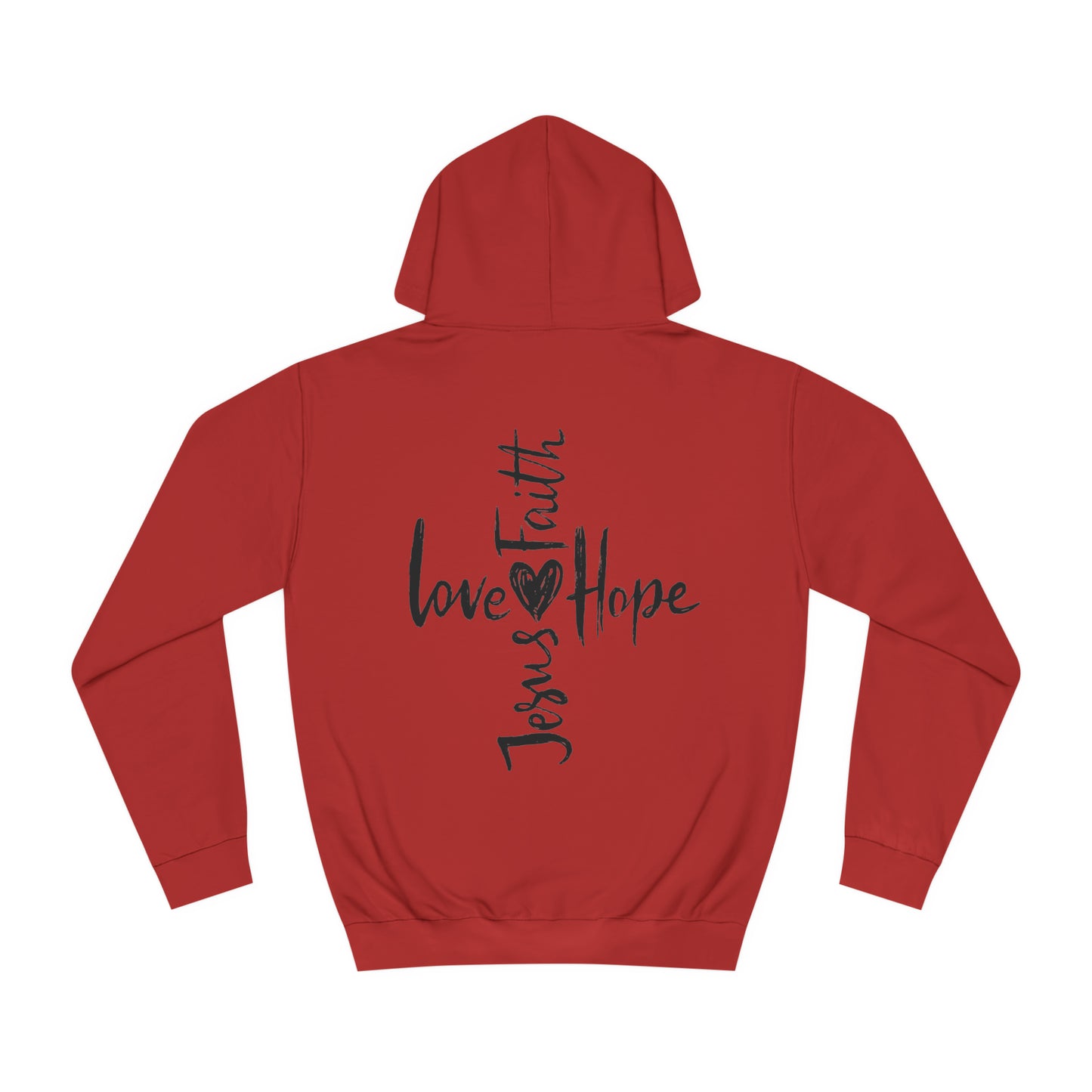 Unisex Hoodie - Glaube, Liebe, Hoffnung, Jesus