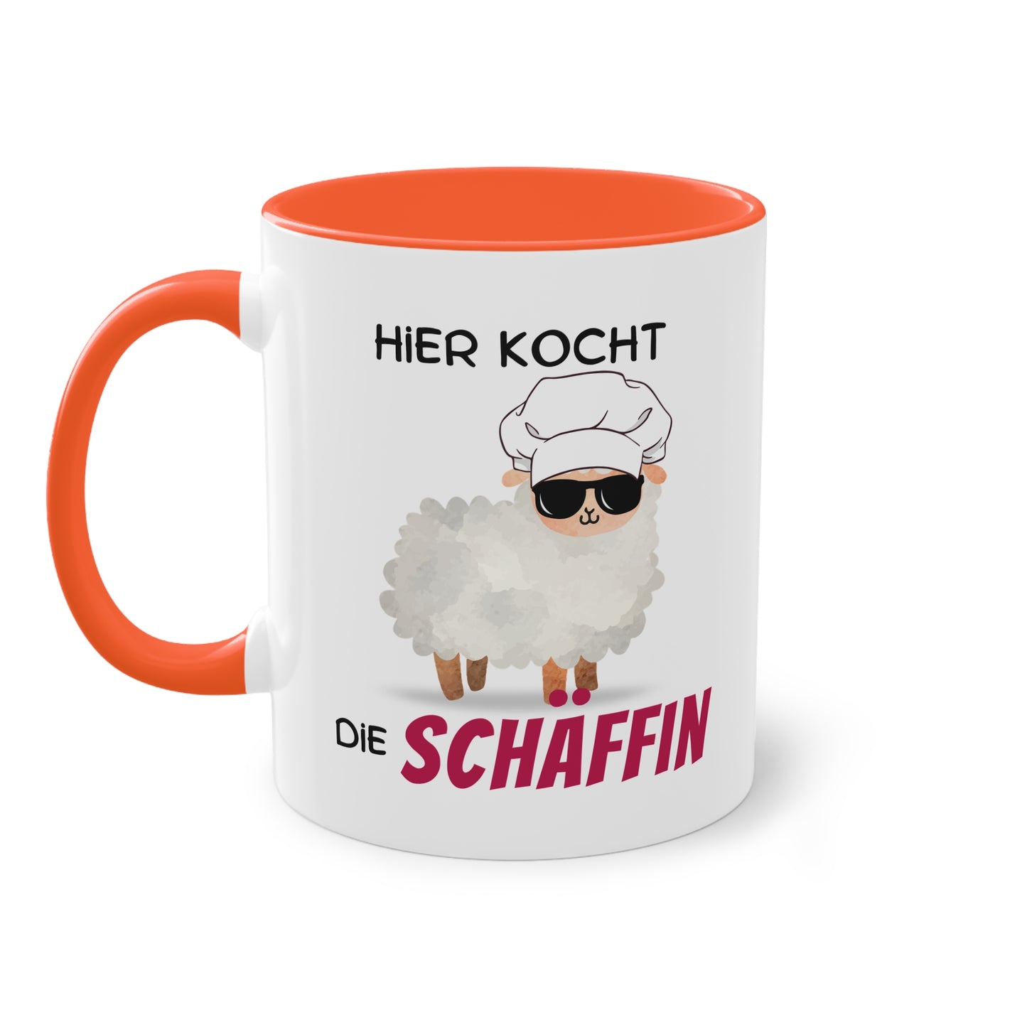 Hier kocht die Schäffin - Zwei-Ton-Tasse
