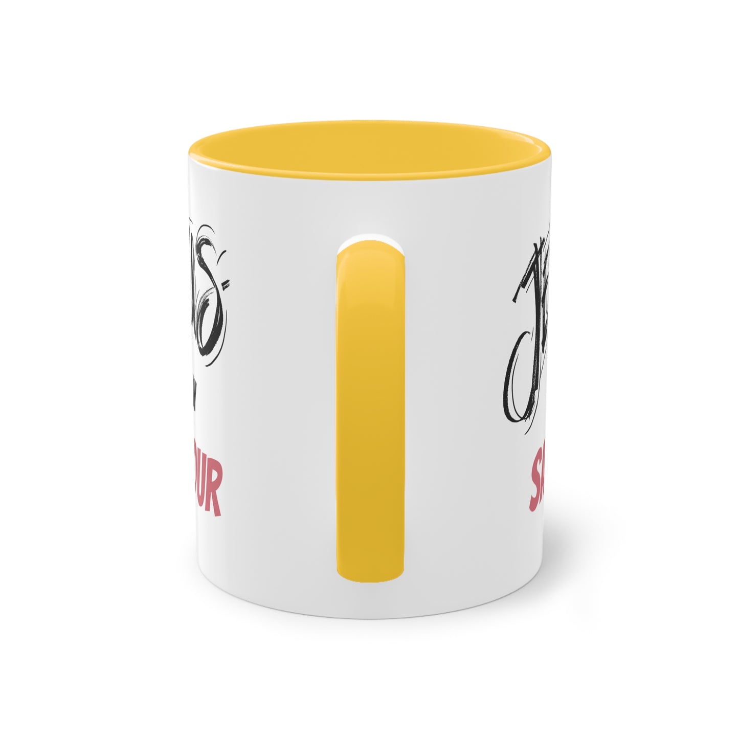 Jesus is my saviour - Zwei-Ton-Kaffeetasse