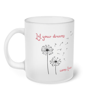 Let your dreams come true - Milchglas Tasse