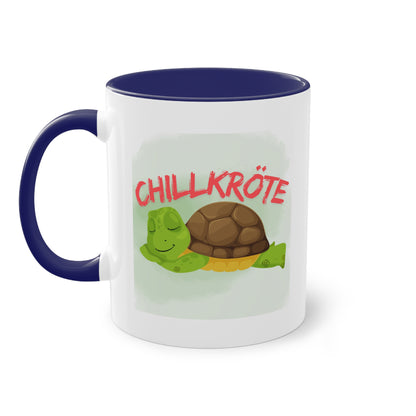 Chillkröte - Zwei-Ton-Kaffeetasse