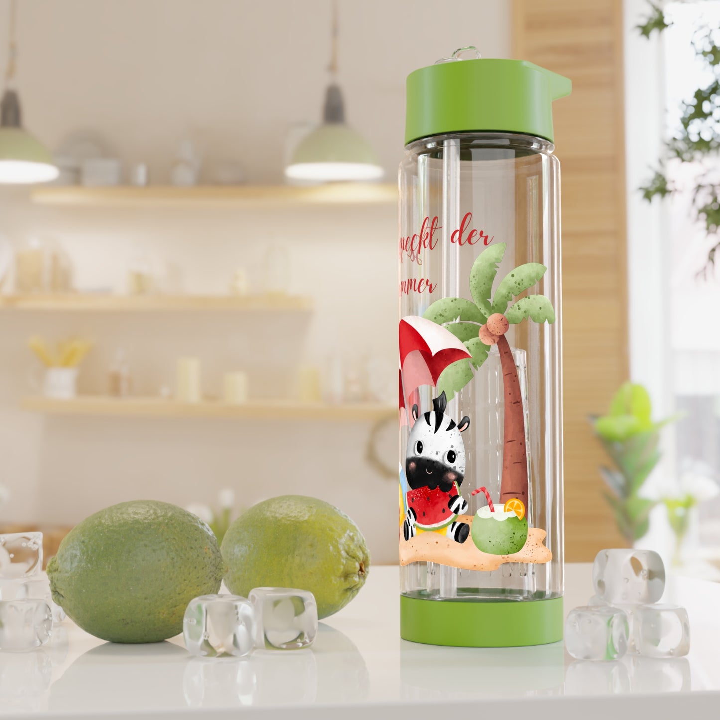 So schmeckt der Sommer - Infuser-Wasserflasche