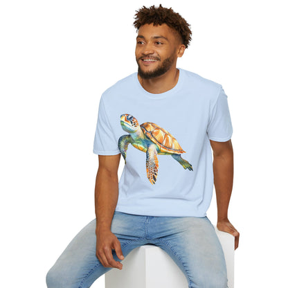 Schildkröte (2) - Unisex Softstyle T-Shirt